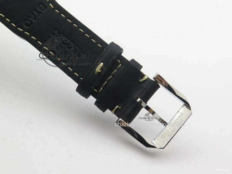 MIROTIME 0224 Pilot Mark XVI “Father & Son 2012” MK Maker SS Sliver Dial A2892 On Black Leather Strap Attractive 7373